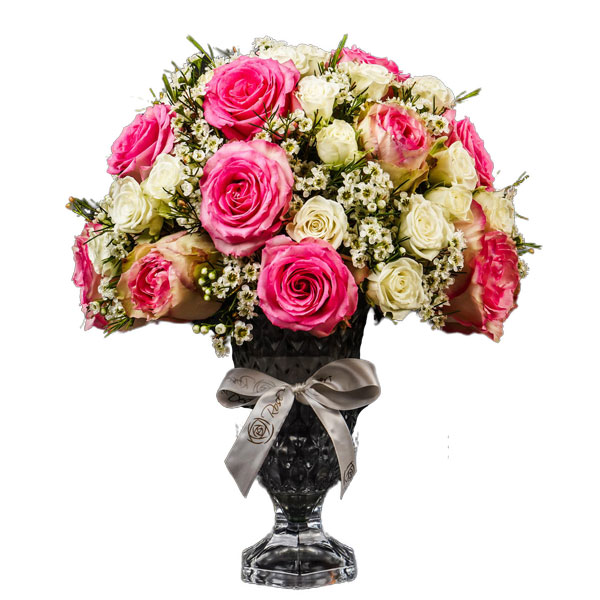 Pristine Crystal Pink White Mix