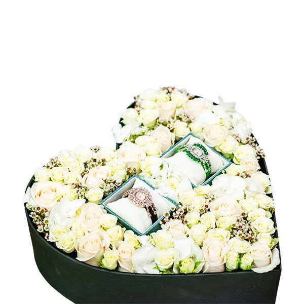 Pristine Heart White Mix