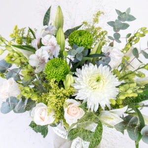 Emerald Garden Glass Vase