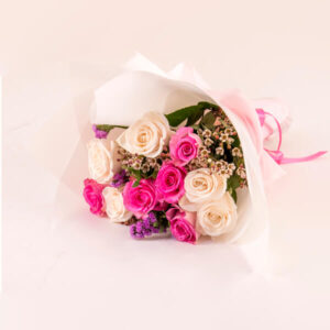 Rose Waxflower Petite Bouquet