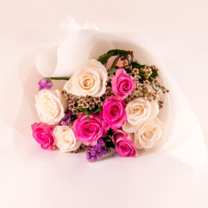 Rose Waxflower Petite Bouquet