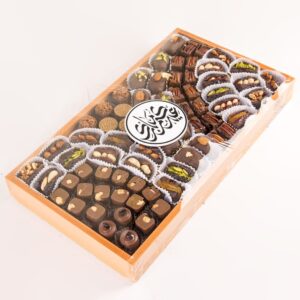 Royal Date Chocolate Wooden Tray